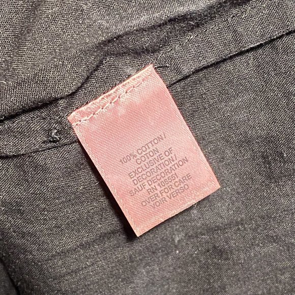 Calypso Black Cotton Crinkle Dress with Gold Sequins - Picture 7 of 9